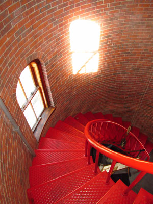 Climb Race Point Lighthouse during Mariners Day on 5/17/15. (Photo by Bob Trapani, Jr.)
