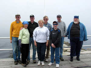 FRBL volunteers at the lighthouse